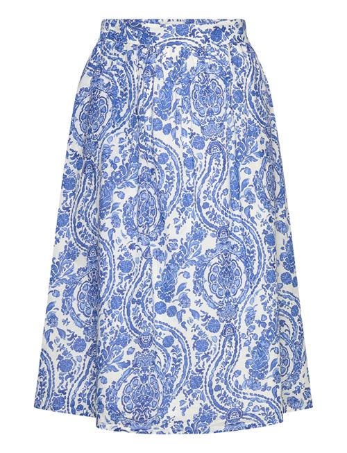 Ellall Midi Skirt Lollys Laundry Blue