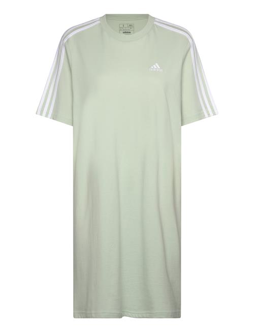 Essentials 3-Stripes Single Jersey Boyfriend Tee Dress Adidas Sportswear Green