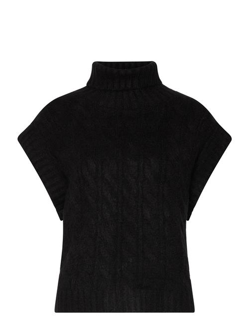 Fresnoll Knit Vest Sl Lollys Laundry Black