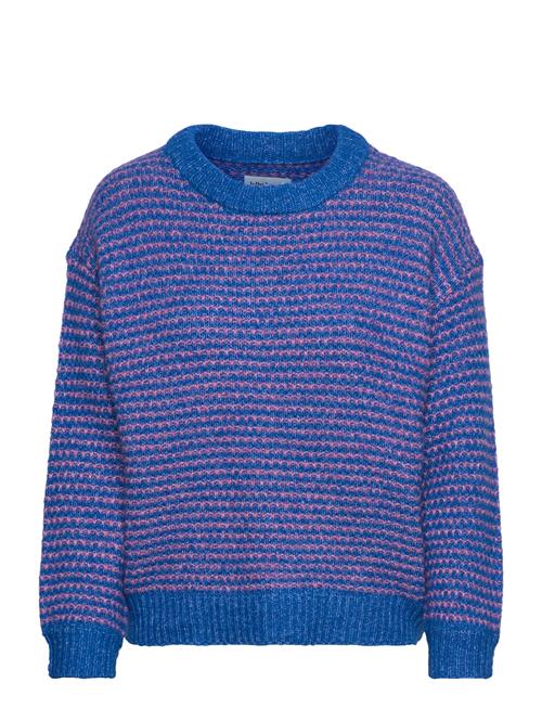 Terryll Knit Jumper Ls Lollys Laundry Blue