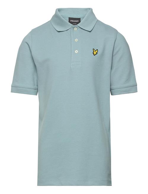 Plain Polo Shirt Lyle & Scott Blue