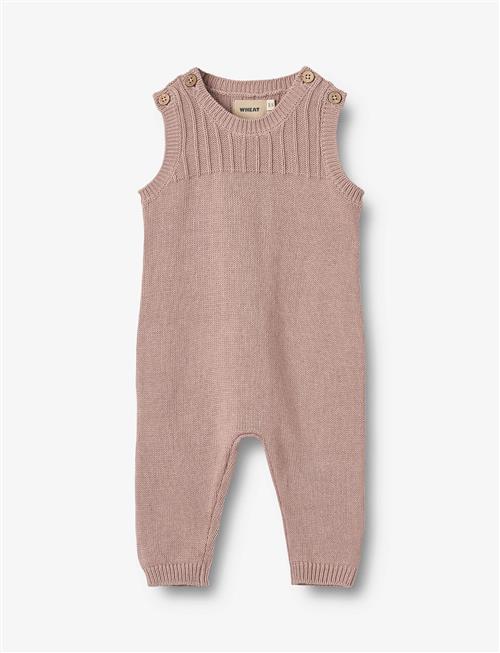 Knit Romper Vigge Wheat Pink