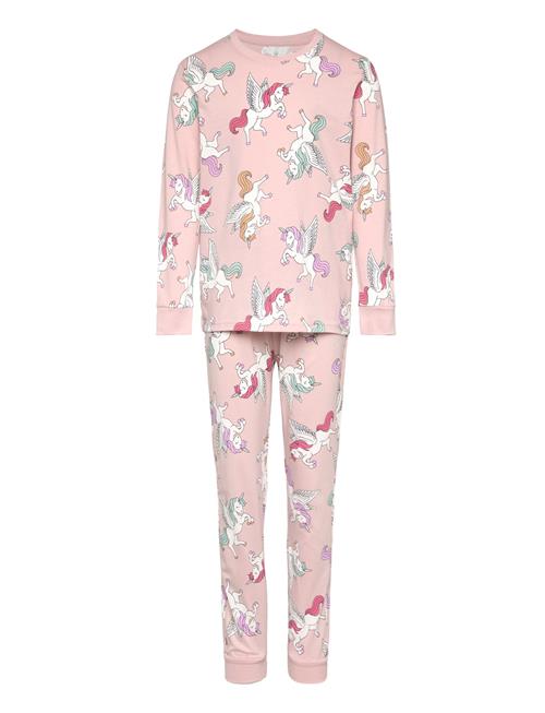 Pyjama Unicorn And Cat Lindex Pink