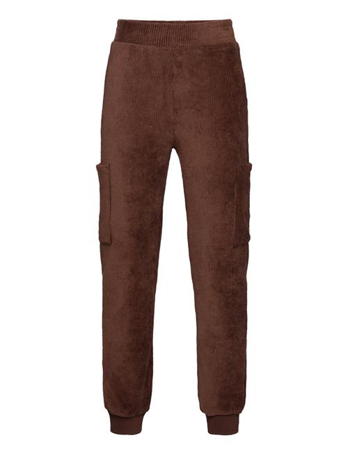 Trousers Cord Cargo Lindex Brown