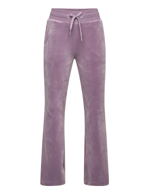 Se Trousers Jersey Velour Lindex Purple ved Booztlet