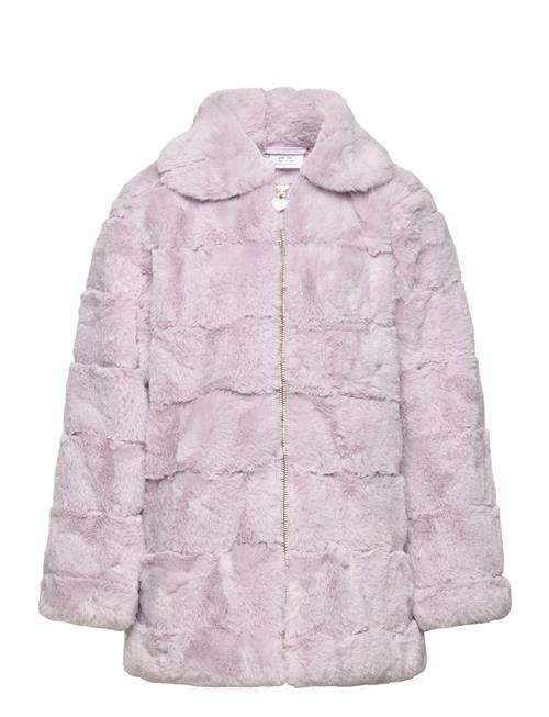 Jacket Fake Fur Lindex Purple