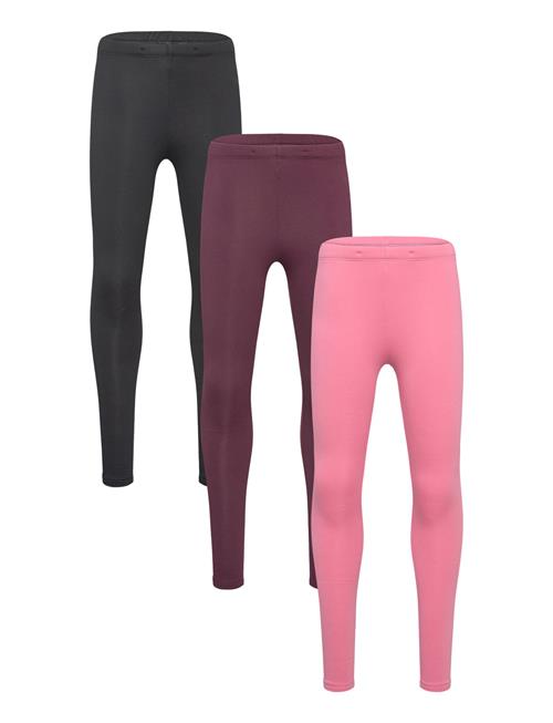 Leggings Solid Br Inside 3 Pa Lindex Pink