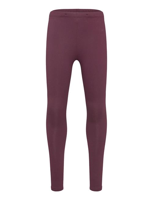 Leggings Basic Brushed Inside Lindex Burgundy