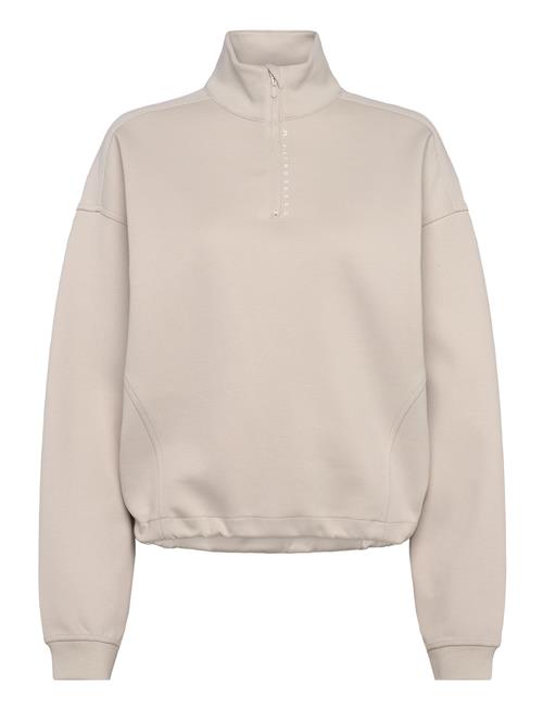 Se Elin Zip Sweatshirt J. Lindeberg Cream ved Booztlet