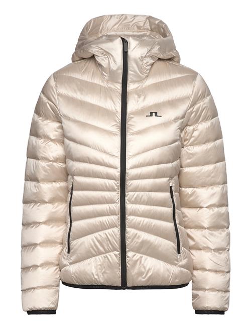 Se Lara Light Down Hood J. Lindeberg Beige ved Booztlet