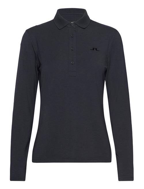 Se Flor Long Sleeve Polo J. Lindeberg Black ved Booztlet