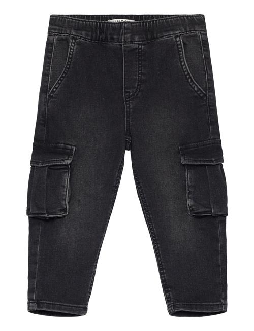 Trousers Denim Wilmer Jersey C Lindex Black