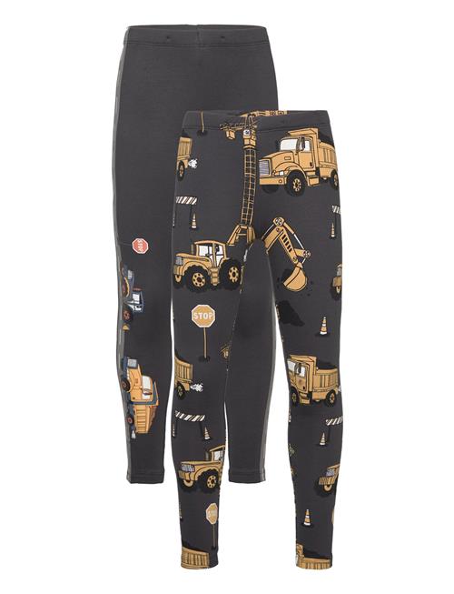 Leggings 2 Pack Vehicle Lindex Black