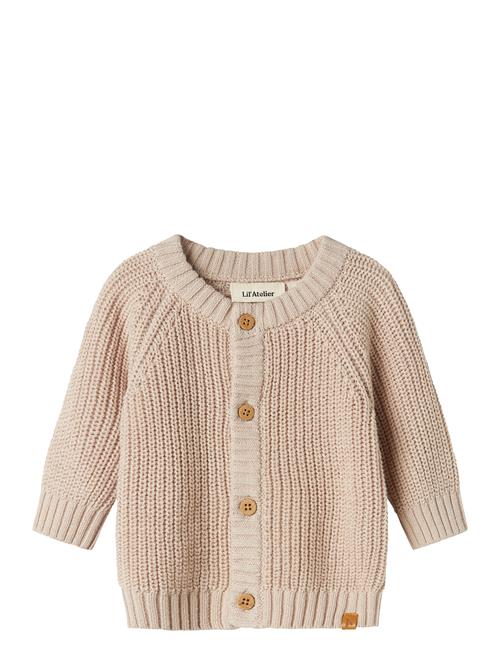 Nbnemlen Ls Knit Card Lil Noos Lil'Atelier Cream