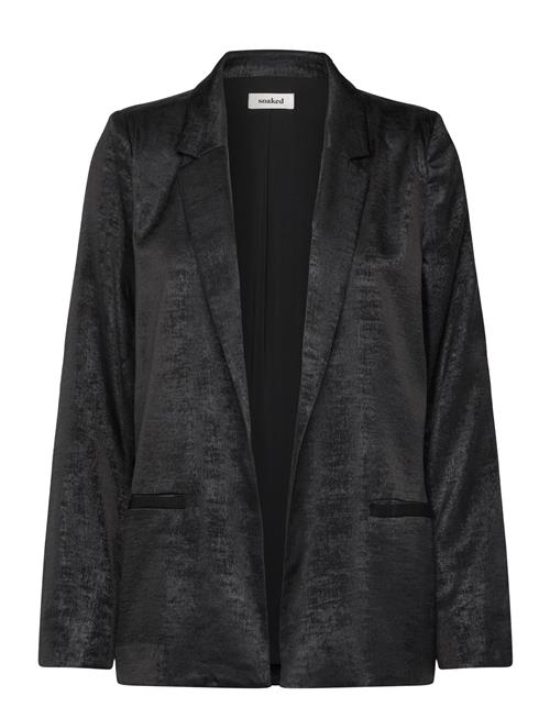 Se Slelvie Ronya Blazer Soaked In Luxury Black ved Booztlet