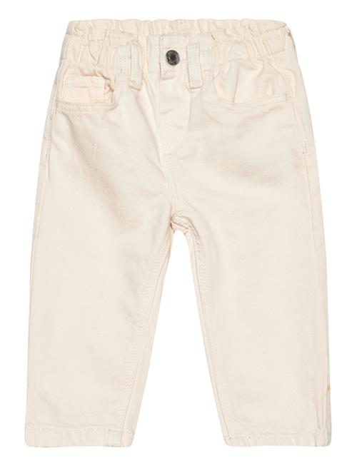 Paperbag Jeans Mango Cream