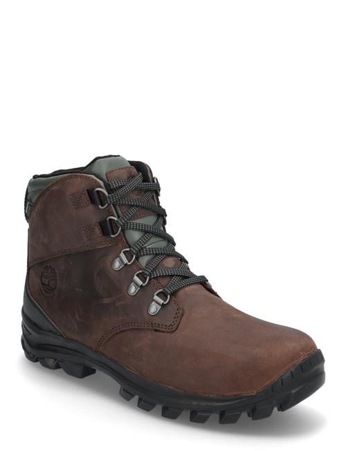 Chillberg Mid Lace Up Waterproof Snow Boot Dark Brown Timberland Brown