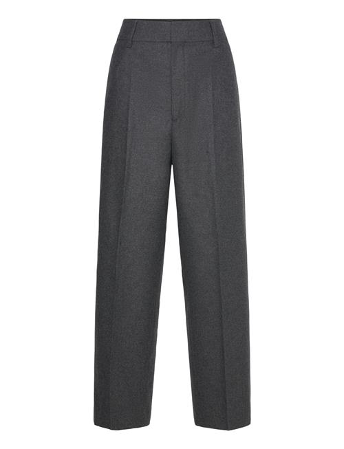 Tapered Flannel Trousers Filippa K Grey