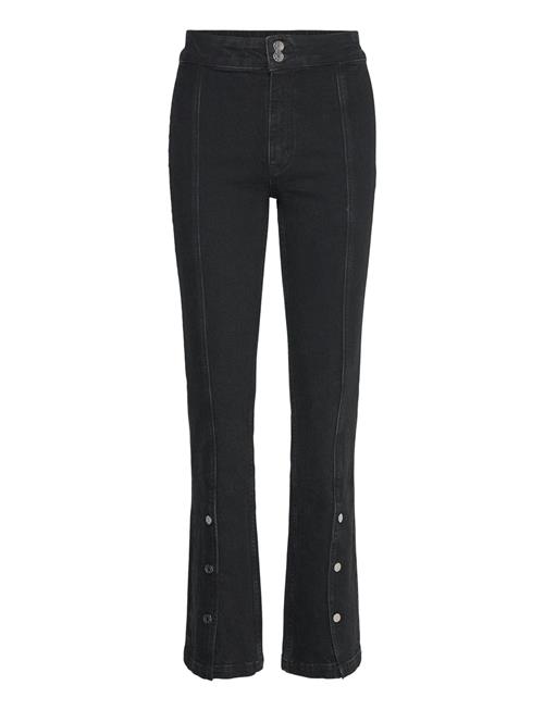 Se 90S Stretch Button Front Jeans Filippa K Black ved Booztlet