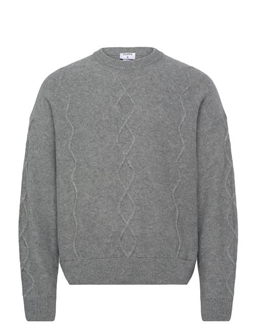 Diamond Cable Sweater Filippa K Grey