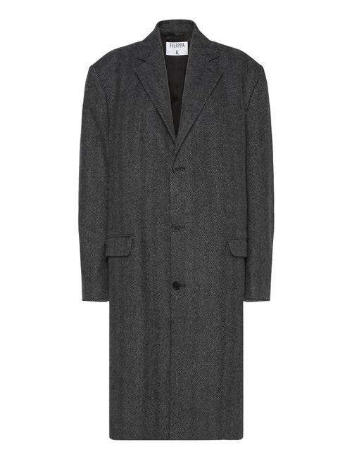 Relaxed Wool Coat Filippa K Grey