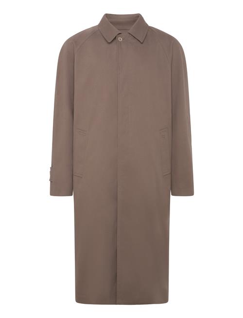 Cotton Gabardine Car Coat Filippa K Brown