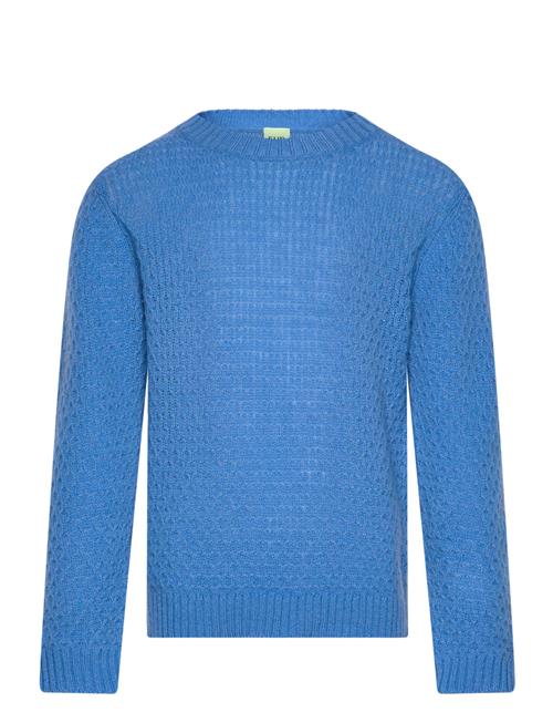 Lambswool Crew FUB Blue