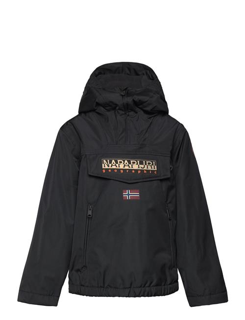 Rainforest Next Anorak Jacket Napapijri Black