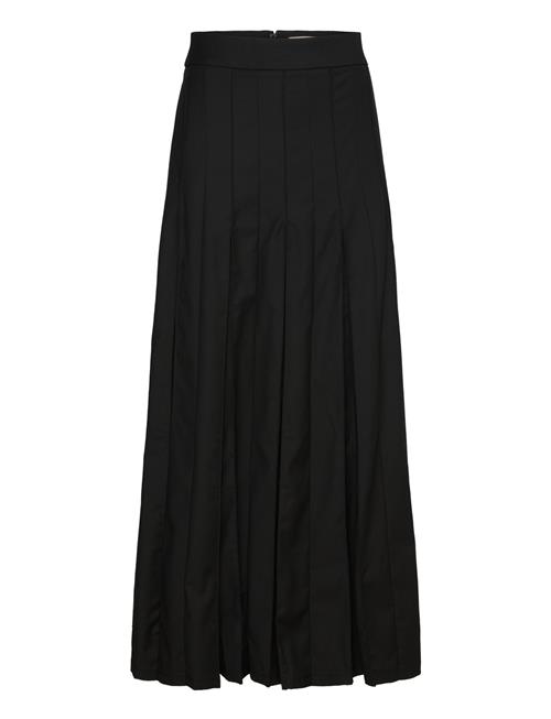 Pleated Suiting Skirt REMAIN Birger Christensen Black