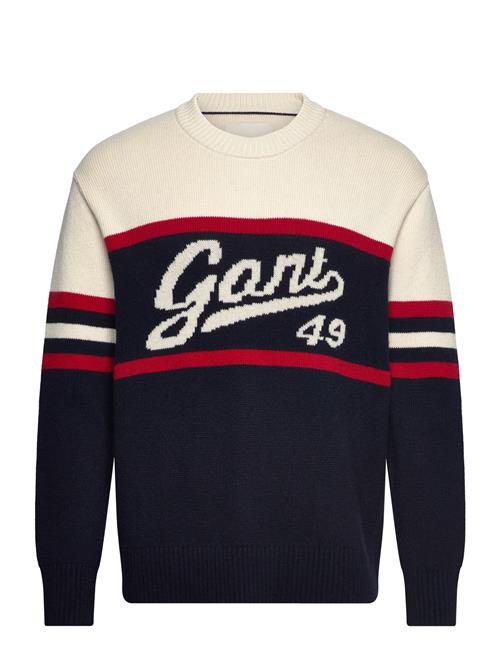 Gant Vintage Graphic C-Neck GANT Navy