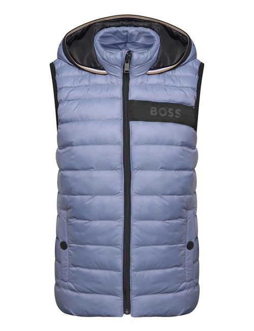 Puffer Jacket Sleeveless BOSS Blue