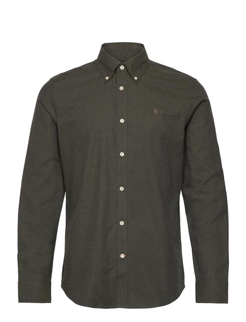 Watts Flannel Shirt-Slim Fit Morris Khaki