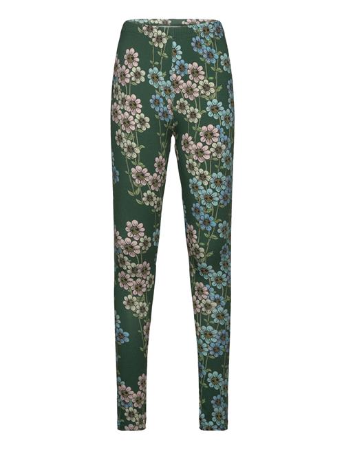 Daisys Aop Leggings Mini Rodini Green