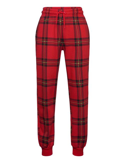 Check Aop Sweatpants Mini Rodini Red