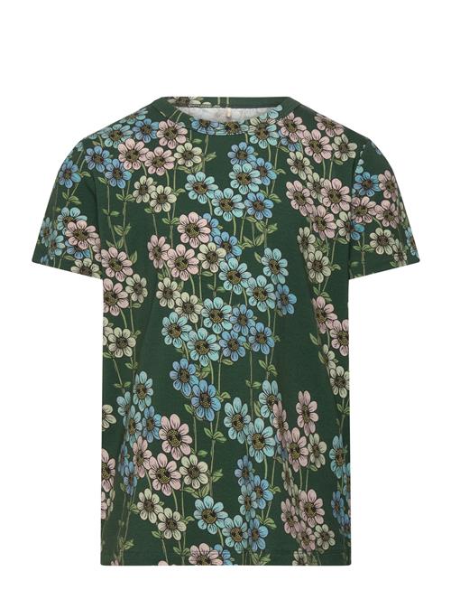 Daisys Aop Ss Tee Mini Rodini Green