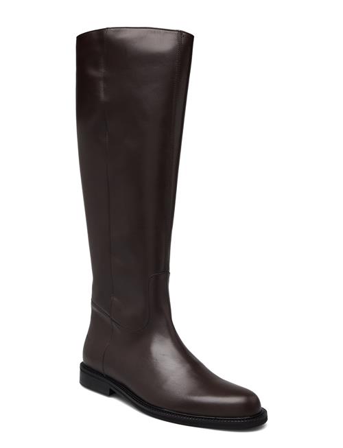 Boots - Flat - With Zipper ANGULUS Brown