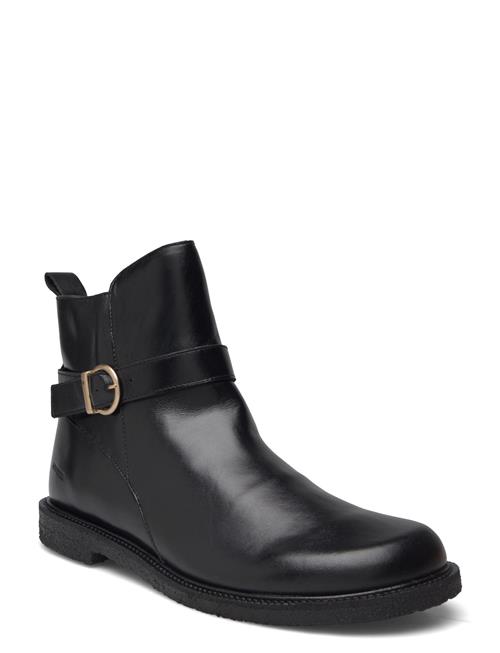 Se Booties - Flat ANGULUS Black ved Booztlet