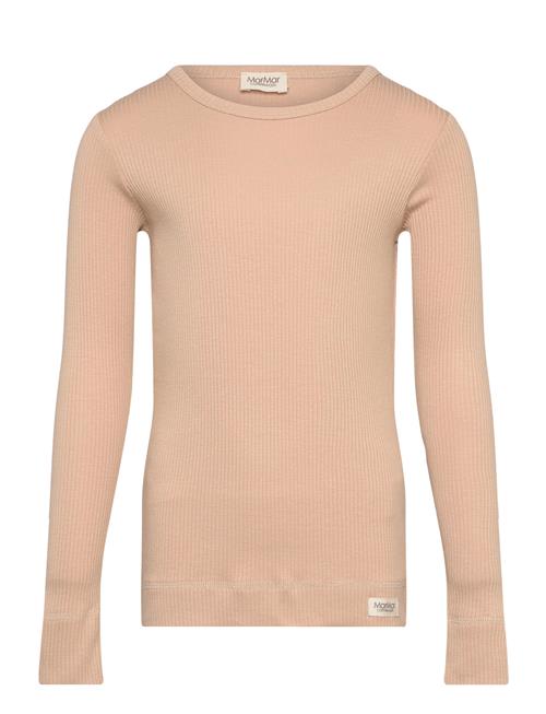 Plain Tee Ls MarMar Copenhagen Beige