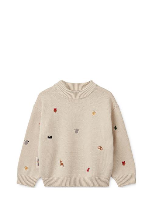 Orlane Embroidery Knit Jumper Liewood Beige