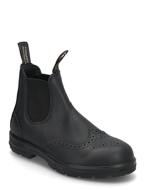 Blundstone Bl 2443 Elastic Sided Brogue Boot Blundst Black