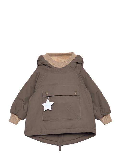 Matbabywen Fleece Lined Winter Anorak. Grs MINI A TURE Beige