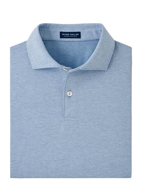 Albatross Cotton Blend Pique Polo - Edwin Spread C Peter Millar Blue