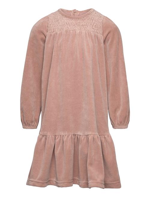 Dress Velour Huttelihut Pink