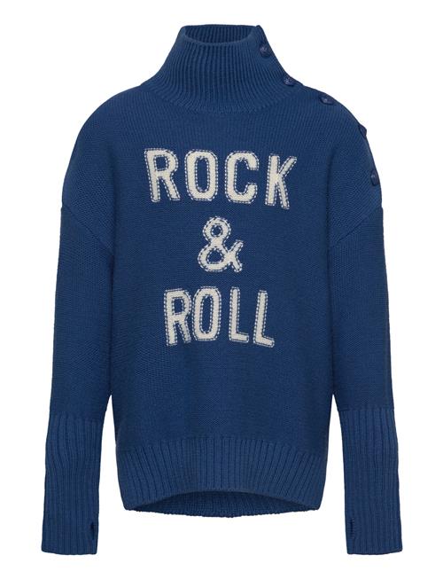 Polo Neck Sweater Or Jumper Zadig & Voltaire Kids Blue