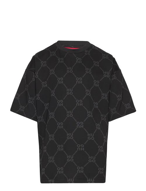 All Over T-Shirt Hugo Kids Black