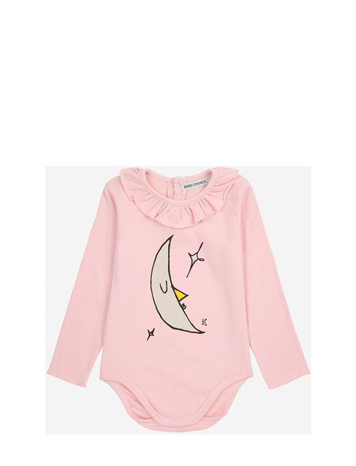 Baby Beneath The Moon Ruffle Body Bobo Choses Pink