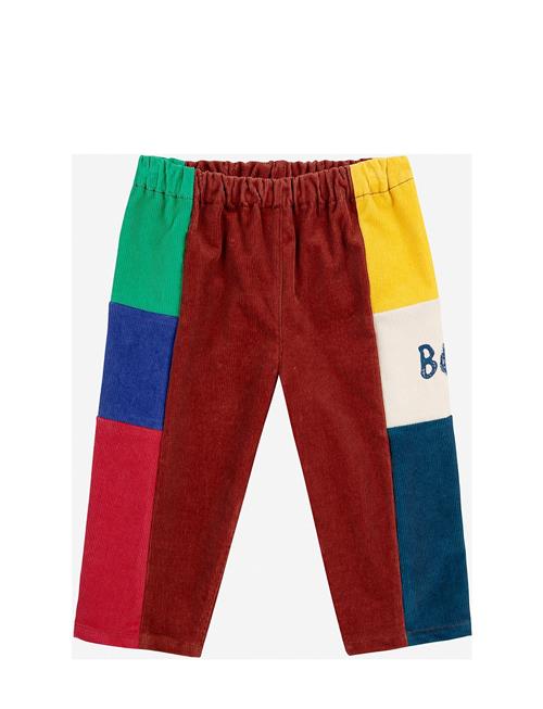 Baby Colorblock Corduroy Pants Bobo Choses Brown