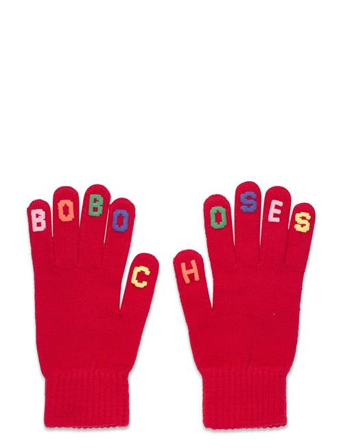 Bobo Choses Knitted Gloves Bobo Choses Red