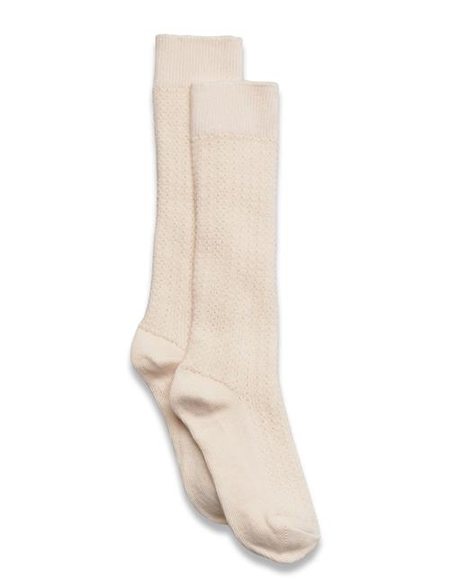 Inger Knee Socks Mp Denmark Cream