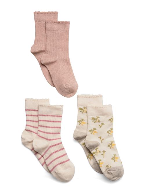 Thora Socks - 3-Pack Mp Denmark Pink